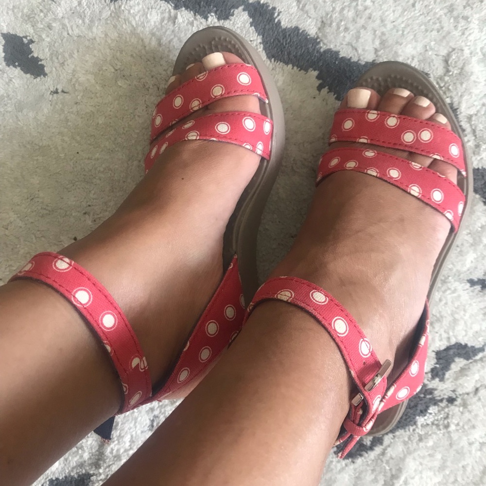 Crocs wedge sandals